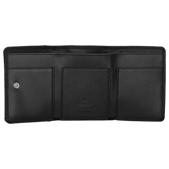 ヴィヴィアン・ウエストウッド 三つ折り財布 レディース ブランド Vivienne Westwood 5115002UW ブラック 5115002UWSAFF-BLK-N401