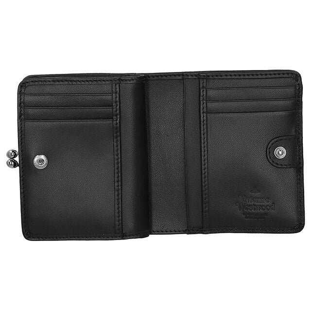 ヴィヴィアン・ウエストウッド 二つ折り財布 レディース ブランド Vivienne Westwood 5115002YW ブラック 5115002YWSAFF-BLK-N401