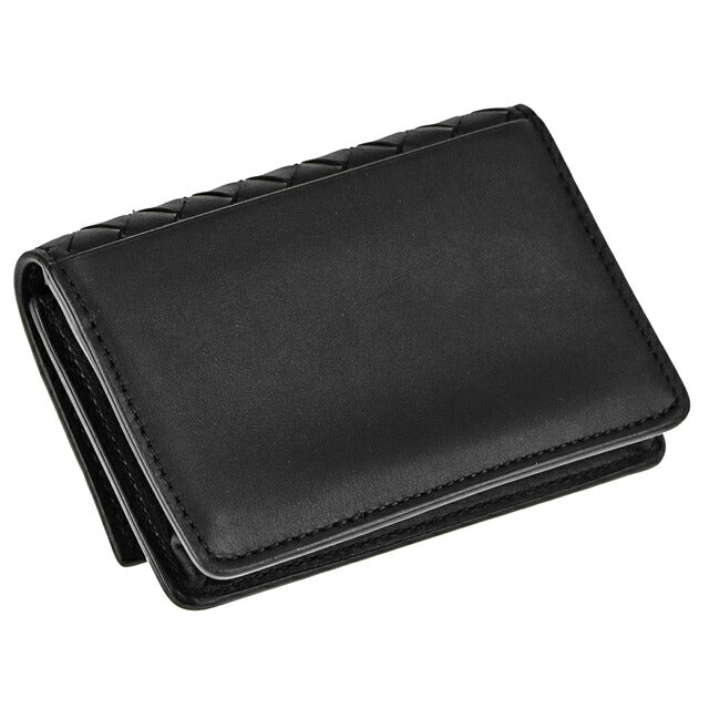 ボッテガ・ヴェネタ 名刺入れ メンズ ブランド BOTTEGA VENETA レザー ITALY 529121-V4651 1000 ブラック