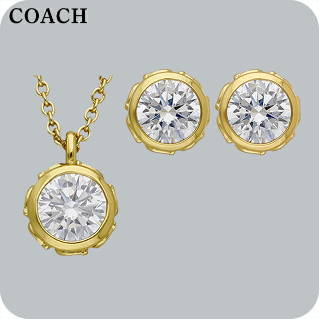 コーチ ネックレス レディース ブランド COACH 2点セット 530390 GD110