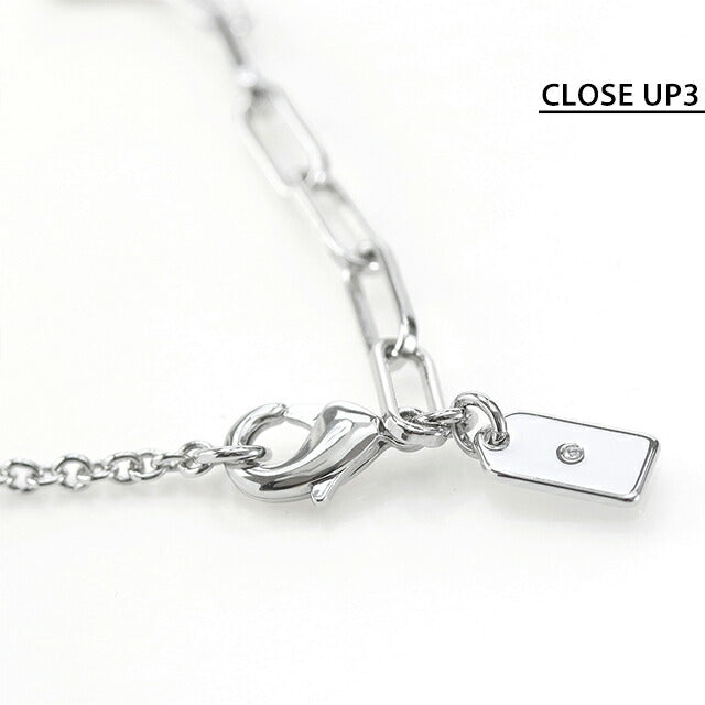コーチ ネックレス レディース ブランド COACH ペンダント 541348RHO030 シルバー アクセサリー 541348RHO030