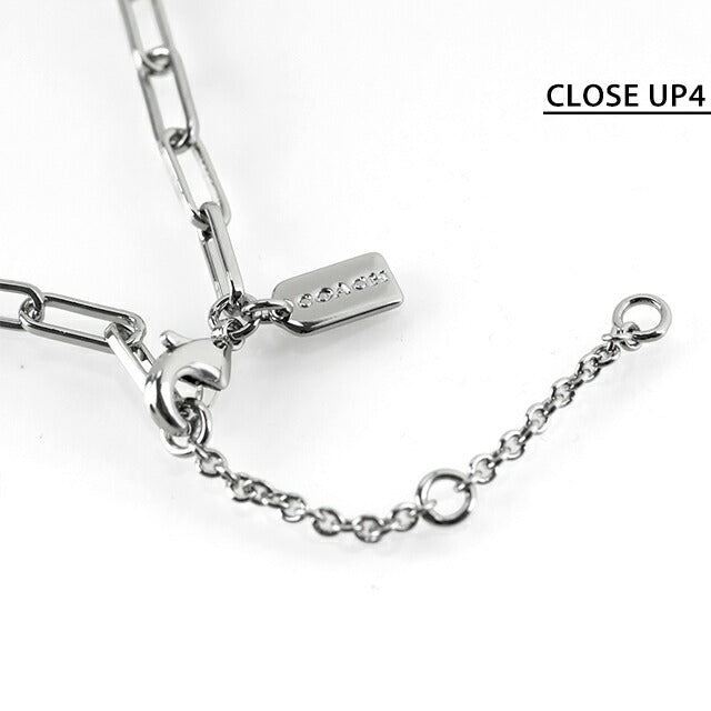 コーチ ネックレス レディース ブランド COACH ペンダント 541348RHO030 シルバー アクセサリー 541348RHO030