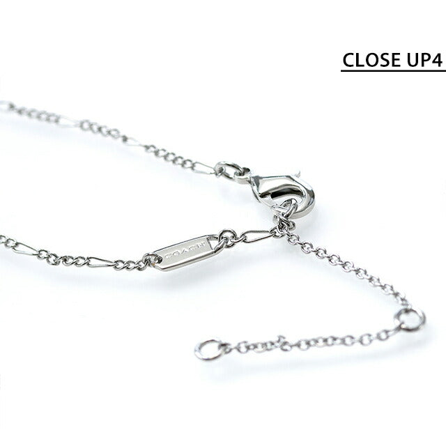 コーチ ネックレス レディース ブランド COACH ペンダント リング 3連 541356TWO975 シルバー ゴールド アクセサリー 541356TWO975