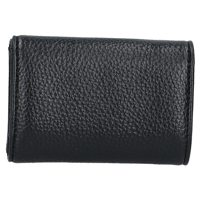 ヴィヴィアン ウエストウッド 三つ折り財布 レディース ブランド Vivienne Westwood ピーユーグレイン ロゴ 5115002FW S000D N403 BLACK 5115002FW-S000D-N403