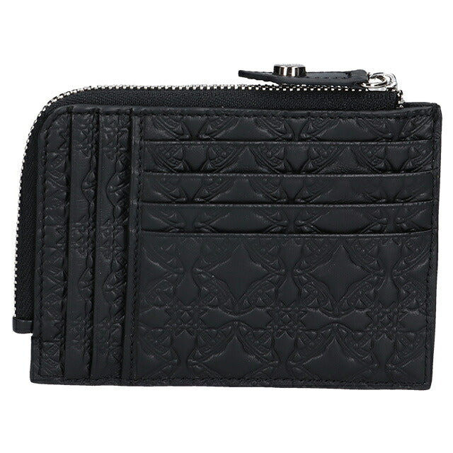 ヴィヴィアン ウエストウッド コインケース レディース ブランド Vivienne Westwood エンボスドナッパ ロゴ 54020008U L003E N403 BLACK 54020008U-L003E-N403