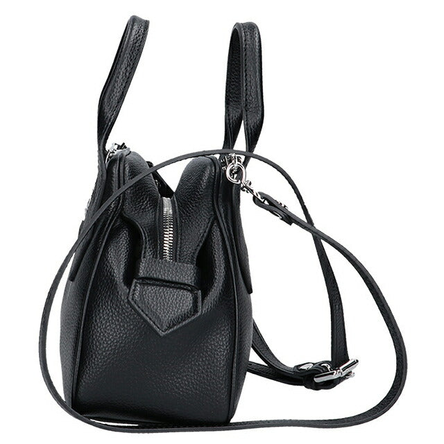 ヴィヴィアン ウエストウッド ハンドバッグ レディース ブランド Vivienne Westwood ヤスミン ロゴ 2WAY 47030006W S000D N403 BLACK 47030006W-S000D-N403