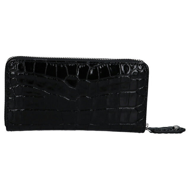 ヴィヴィアン ウエストウッド 長財布 レディース ブランド Vivienne Westwood エンボスクロコレザー ロゴ 51060058W L0098 N401 BLACK 財布 51060058W-L0098-N401