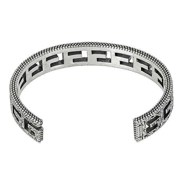 グッチ バングル メンズ レディース ブランド GUCCI 551919-J8400 シルバー 551919-J8400-0811-17