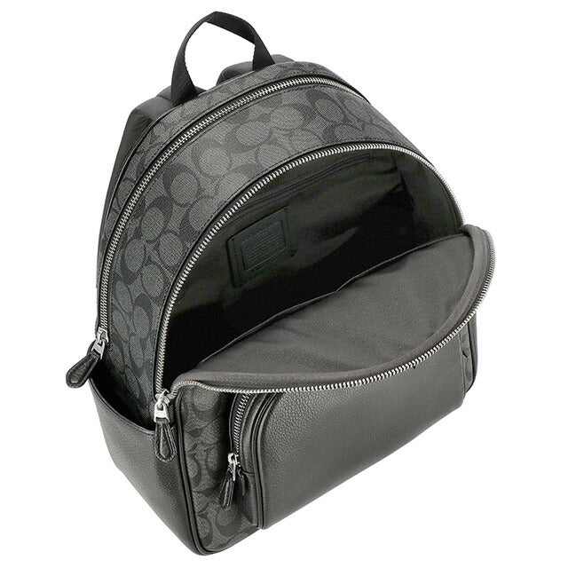 コーチ バックパック メンズ レディース ブランド COACH 5671 SVTSQ グラファイトブラック 5671-SVTSQ-1