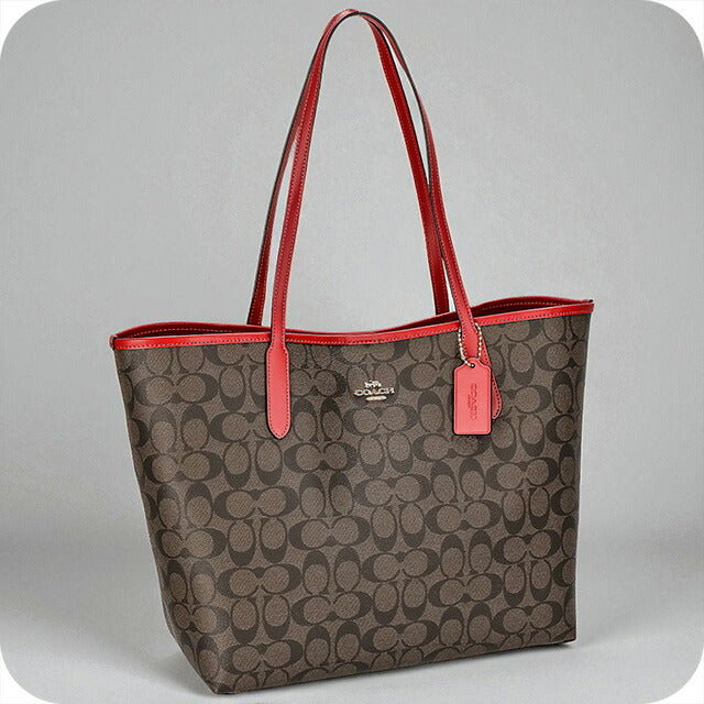 コーチ トートバッグ レディース ブランド COACH 5696 ダークブラウン 5696-IMRVQ-1