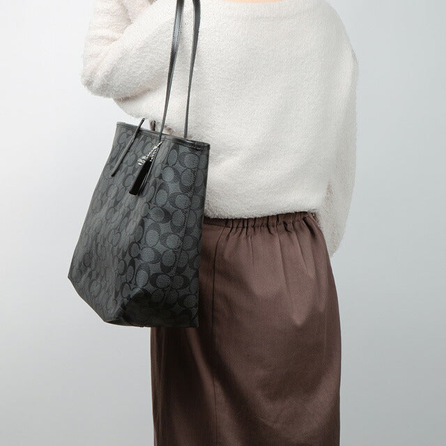 コーチ トートバッグ レディース ブランド COACH 5696 グレー 5696-SVTSQ-1