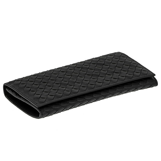 ボッテガ・ヴェネタ 長財布 メンズ ブランド BOTTEGA VENETA レザー ITALY 577559-V4651 1000 ブラック