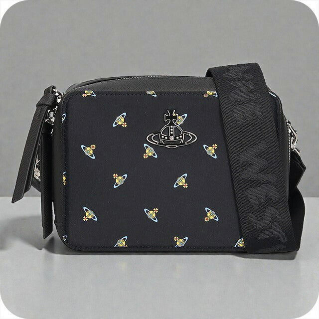 ヴィヴィアン ウエストウッド ショルダーバッグ レディース Vivienne Westwood MELIH CAMERA BAG 58010003U W00ZQ N303 BLACK BABY ORBS 58010003U-W00ZQ-N303