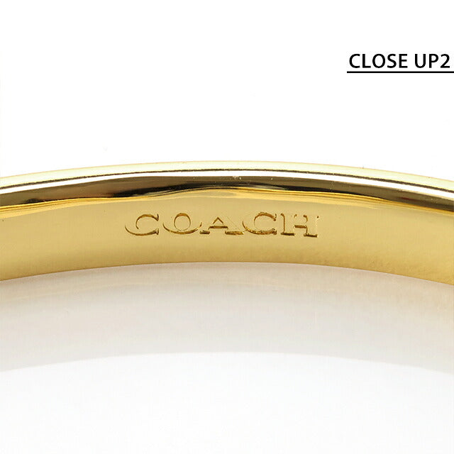 コーチ バングル レディース ブランド COACH シグネチャー C テクスチャード ブレスレット 581277GLD710 ゴールド アクセサリー 581277GLD710