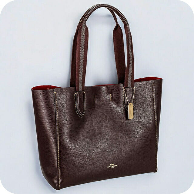 希少レアカラー　コーチ　レザートートバッグ　シボ革　58660 A4可能 コーチ トートバッグ レディース ブランド COACH レザー 58660