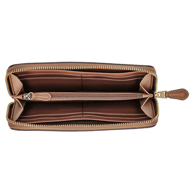 コーチ 長財布 レディース ブランド COACH シグネチャー 59267 IMBDX 1 ブラウン 59267-IMBDX-1
