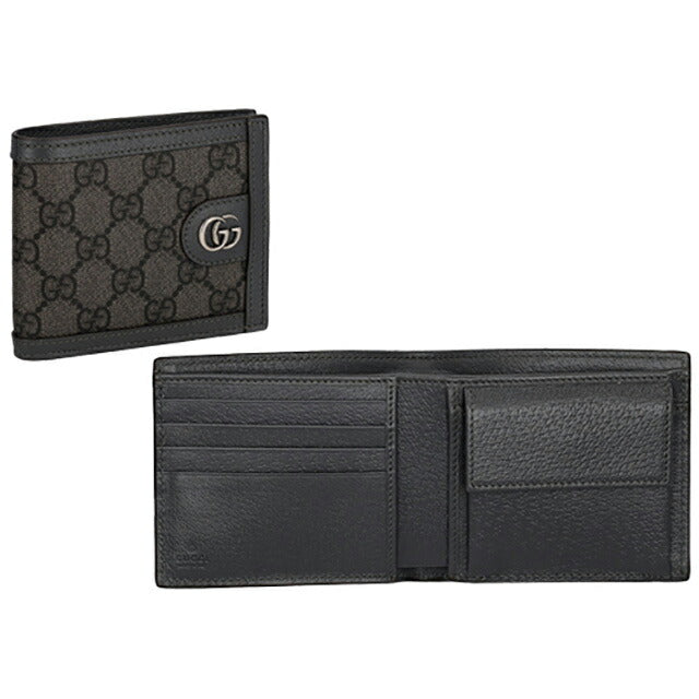 グッチ 二つ折り財布 レディース ブランド GUCCI 598662-96IWG 8745 ブラウン ウォレット 高級 おしゃれ プレゼント 実用的