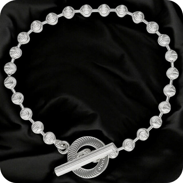 グッチ ブレスレット メンズ レディース ブランド GUCCI 602707-J8400 シルバー 602707-J8400-8106-19