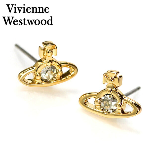 Vivienne Westwood 耳环男士女士品牌 Vivienne Westwood NANO SOLITAIRE 双耳耳钉 62010037 02R944 62010037-02R944