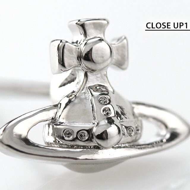 ヴィヴィアン ウエストウッド ピアス メンズ レディース ブランド ローレライ 真鍮 スタッド 片耳用 62010045-02P019 シルバー アクセ 62010045-02P019