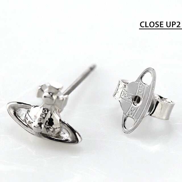 ヴィヴィアン ウエストウッド ピアス メンズ レディース ブランド ローレライ 真鍮 スタッド 片耳用 62010045-02P019 シルバー アクセ 62010045-02P019