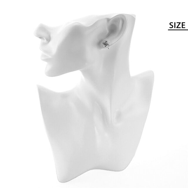 ヴィヴィアン ウエストウッド ピアス メンズ ブランド アデル 真鍮 スタッド 片耳用 62010049-02P107 シルバー アクセサリー ビビアン 62010049-02P107