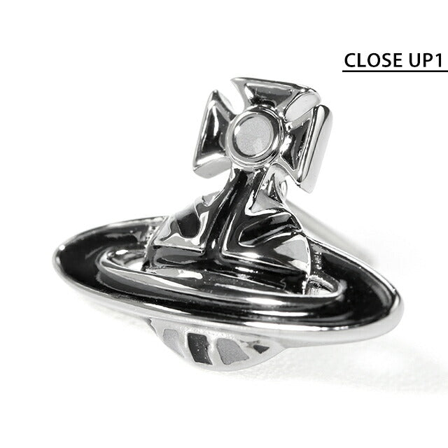 ヴィヴィアン ピアス メンズ レディース ブランド スタッド 片耳用 62010082-S109 ブラック アクセサリー ビビアン 62010082-S109