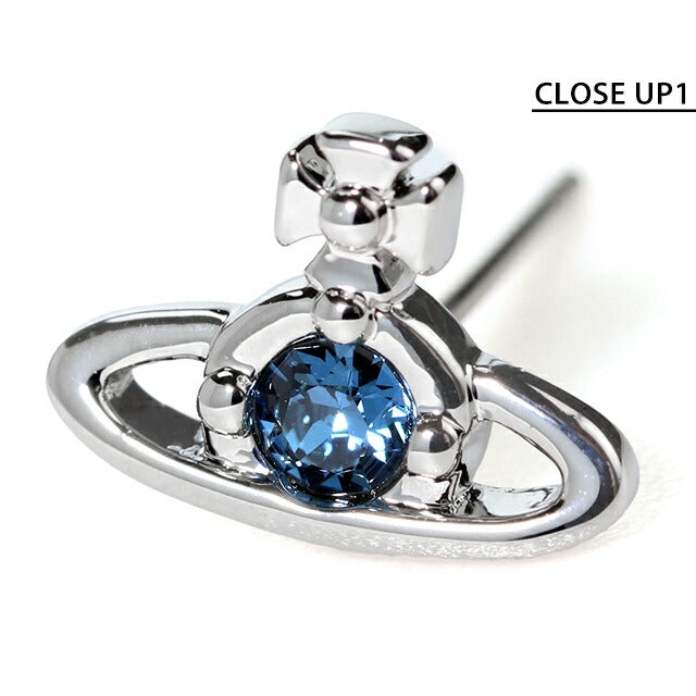 ヴィヴィアン ピアス メンズ レディース ブランド ナノソリティア スタッド 片耳用 62010086-02P345 アクセサリー ビビアン 62010086-02P345