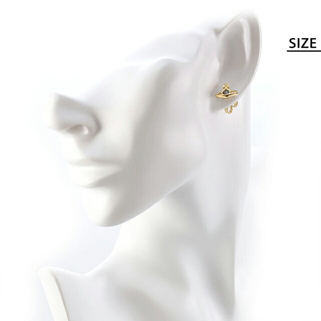 ヴィヴィアン ウエストウッド ピアス メンズ レディース ブランド Vivienne Westwood ナノソリティア スタッド 片耳用 62010086-02R848 62010086-02R848