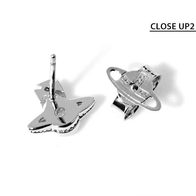 ヴィヴィアン ウエストウッド ピアス レディース ブランド ロンドンオーブ スタッド 両耳用 62010220-02P102 シルバー アクセサリー ビビアン 62010220-02P102