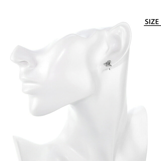 ヴィヴィアン ウエストウッド ピアス レディース ブランド ロンドンオーブ スタッド 両耳用 62010220-02P102 シルバー アクセサリー ビビアン 62010220-02P102