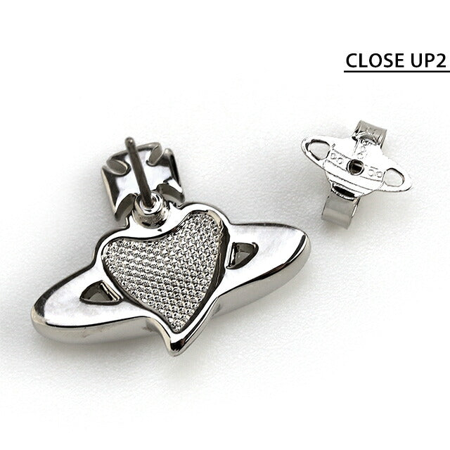 ヴィヴィアン ピアス メンズ レディース ブランド ディアマンテハート スタッド 片耳用 6201033R-02P381 アクセ ビビアン 6201033R-02P381