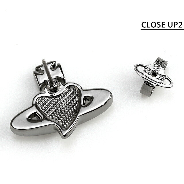 ヴィヴィアン ピアス メンズ レディース ブランド ディアマンテハート スタッド 片耳用 6201033R-02S322 アクセ ビビアン 6201033R-02S322