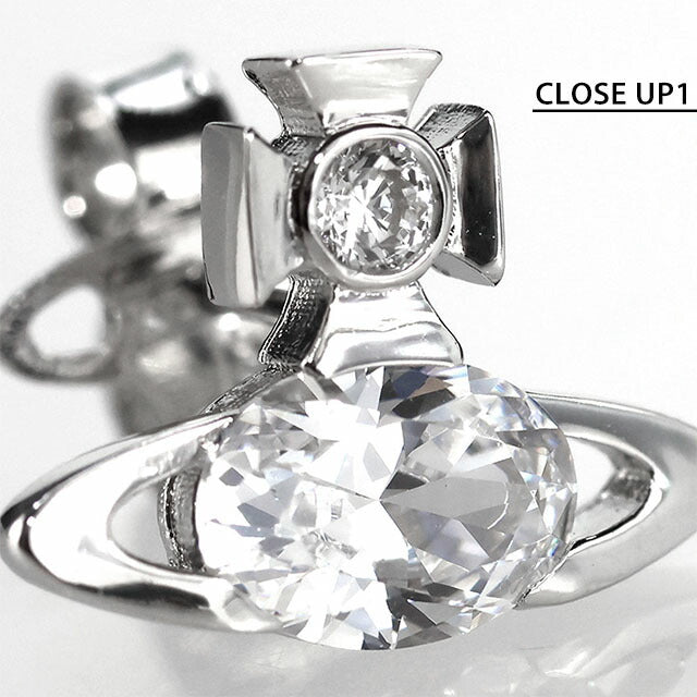 ヴィヴィアン ウエストウッド ピアス メンズ レディース ブランド Vivienne Westwood スタッド 片耳用 6201034Q-02P102 シルバー アクセ 6201034Q-02P102