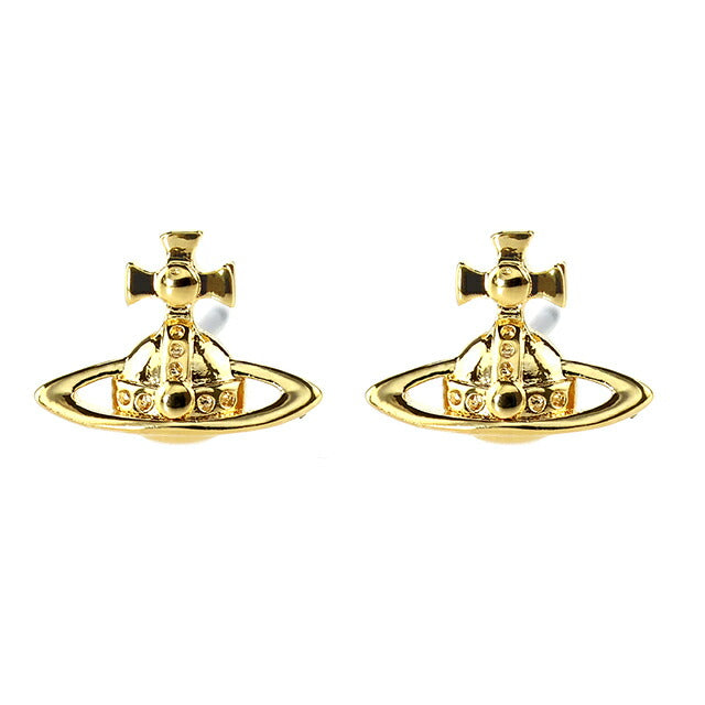 Vivienne Westwood女性品牌Vivienne Westwood Lorelei徽标螺柱均均耳朵62010359-02R001附件62010359-02R001