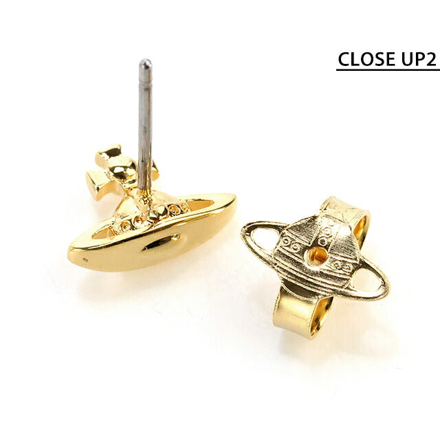 Vivienne Westwood女性品牌Vivienne Westwood Lorelei徽标螺柱均均耳朵62010359-02R001附件62010359-02R001