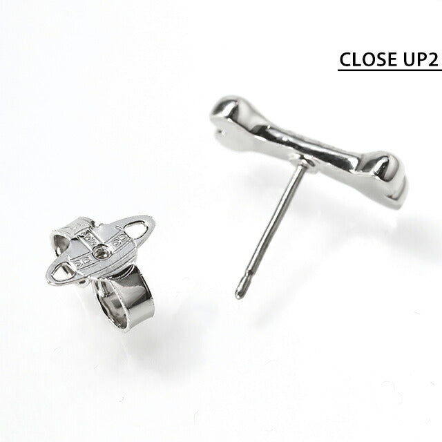 ヴィヴィアン ウエストウッド ピアス メンズ レディース ブランド Vivienne Westwood OTHO SINGLE STUD ロゴ スタッド 片耳用 6201035D 02W003 6201035D-02W003