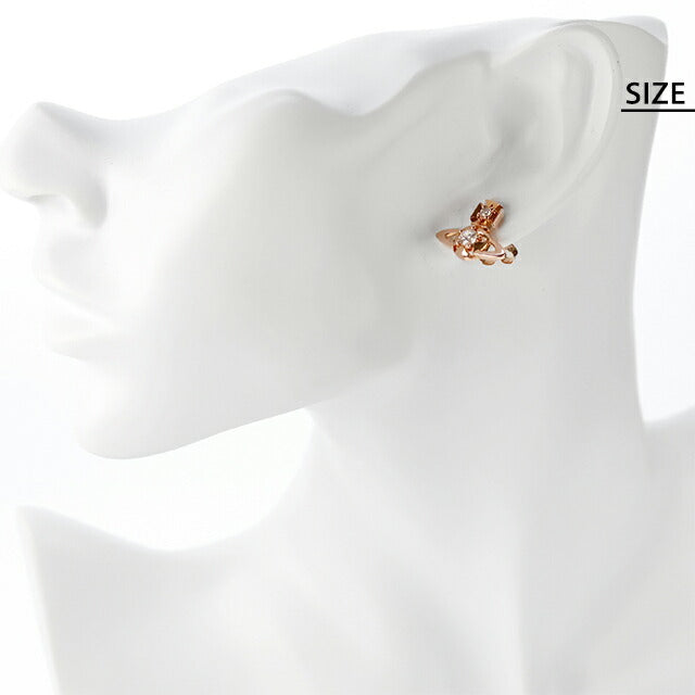 ヴィヴィアン ウエストウッド ピアス レディース ブランド Vivienne Westwood LEE ORB スタッド 両耳用 6201037C 02G103 ピンクゴールド 6201037C-02G103