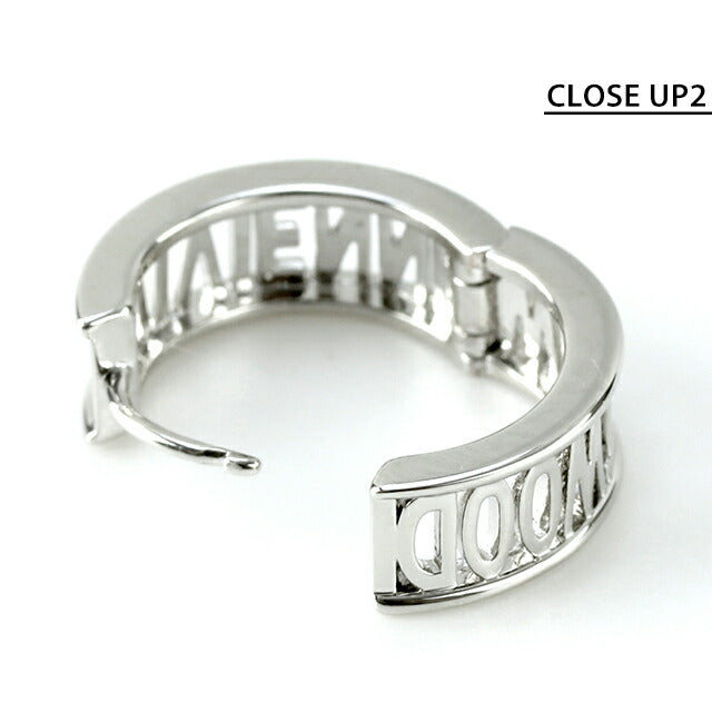 ヴィヴィアン ウエストウッド ピアス メンズ レディース ブランド MAN WESTMINSTER 真鍮 フープ 片耳用 62030052-02P019 シルバー アクセサリー ビビアン 62030052-02P019