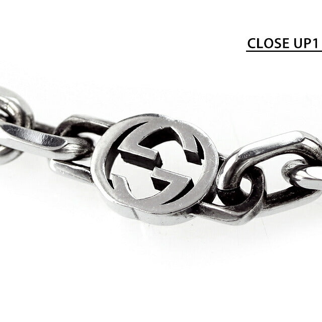 グッチ ブレスレット GUCCI インターロッキングG sterling silver メンズ レディース 620798 J8400 0811 シルバー アクセサリー 620798-J8400-0811-21