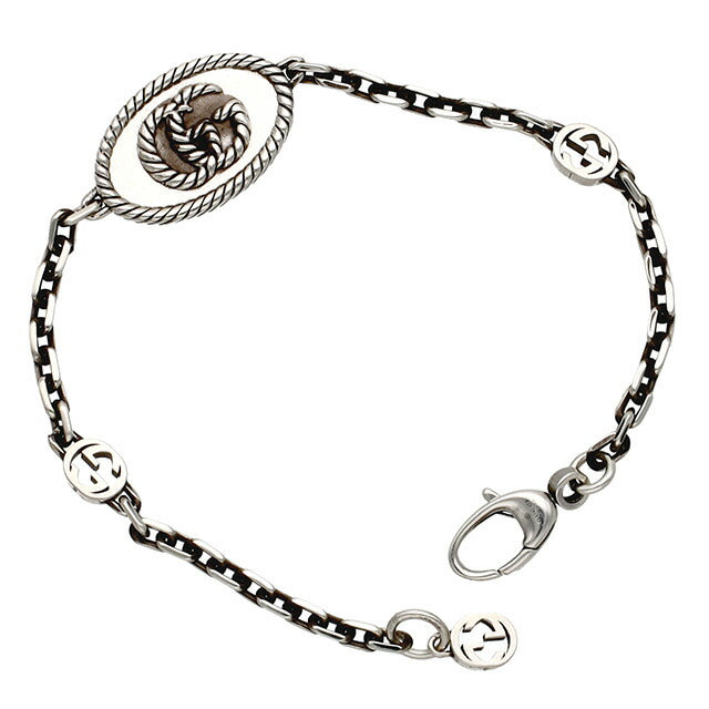 グッチ ブレスレット メンズ ブランド GUCCI 627749-J8400 シルバー 627749-J8400-0701-19