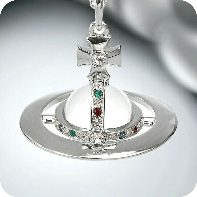 ヴィヴィアン ネックレス Vivienne Westwood スモールオーブ ペンダント メンズ レディース 63020096-02P019 シルバー アクセサリー 63020096-02P019