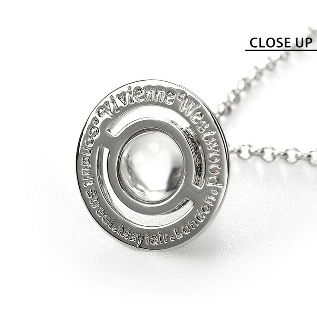 ヴィヴィアン ネックレス Vivienne Westwood タイニーオーブ ペンダント メンズ レディース 63020097-02P019 シルバー アクセサリー 63020097-02P019