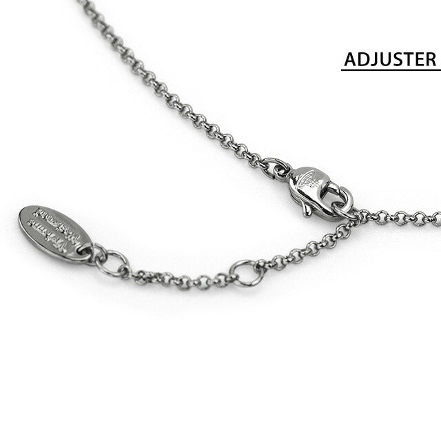 ヴィヴィアン ネックレス Vivienne Westwood プチオーブ ペンダント メンズ レディース 63020098-S001 ブラック アクセサリー 63020098-S001