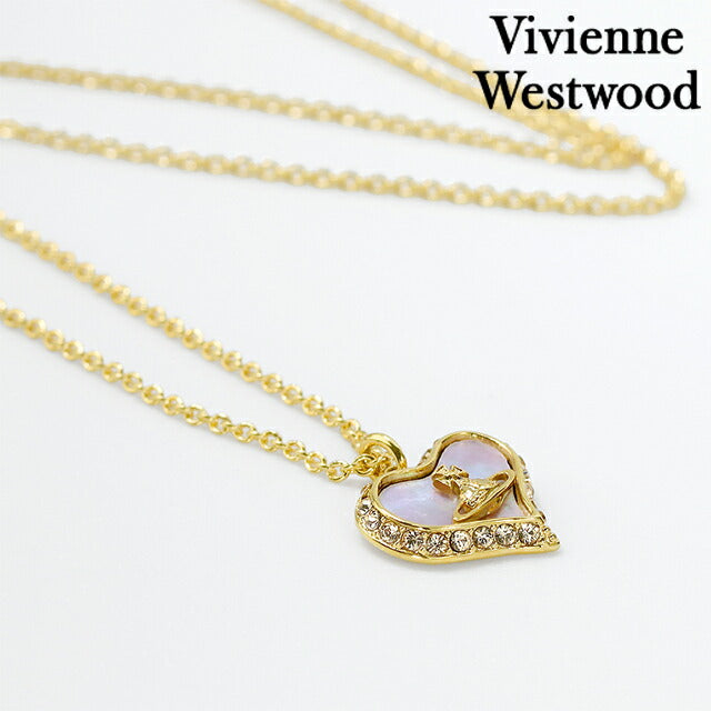 ヴィヴィアン ウエストウッド ネックレス レディース ブランド PETRA 真鍮 シェル 63020103-02R608 ゴールド アクセサリー ビビアン 63020103-02R608