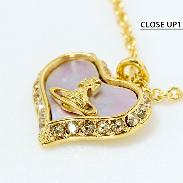 ヴィヴィアン ウエストウッド ネックレス レディース ブランド PETRA 真鍮 シェル 63020103-02R608 ゴールド アクセサリー ビビアン 63020103-02R608