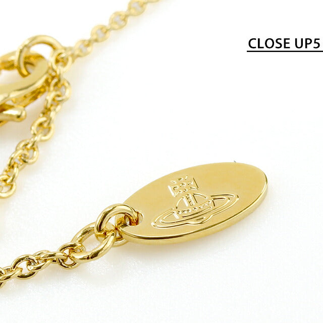 ヴィヴィアン ウエストウッド ネックレス レディース ブランド PETRA 真鍮 シェル 63020103-02R608 ゴールド アクセサリー ビビアン 63020103-02R608