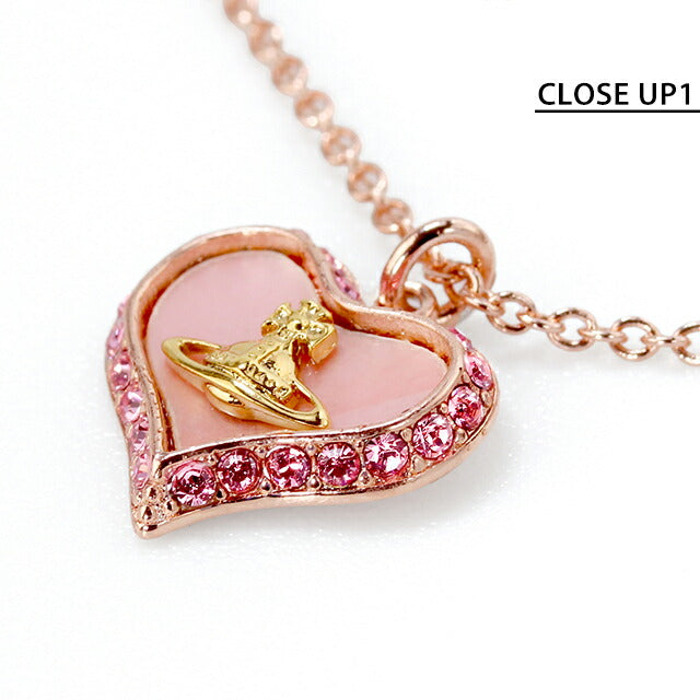 ヴィヴィアン ウエストウッド ネックレス レディース ブランド PETRA 真鍮 シェル 63020103-G208 ピンクゴールド アクセサリー ビビアン 63020103-G208