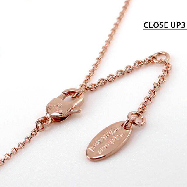 ヴィヴィアン ウエストウッド ネックレス レディース ブランド PETRA 真鍮 シェル 63020103-G208 ピンクゴールド アクセサリー ビビアン 63020103-G208