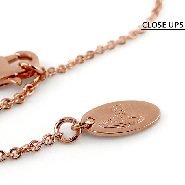 ヴィヴィアン ウエストウッド ネックレス レディース ブランド PETRA 真鍮 シェル 63020103-G208 ピンクゴールド アクセサリー ビビアン 63020103-G208